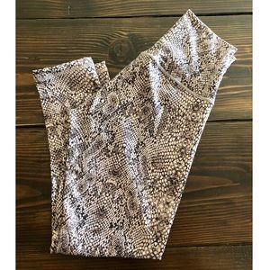 DYI Snakeprint Full Length Leggings
